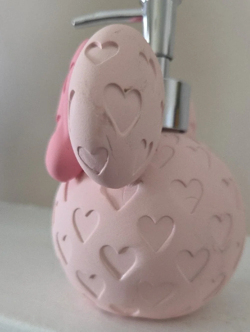 Minnie-Style Heart Bow Soap Dispenser